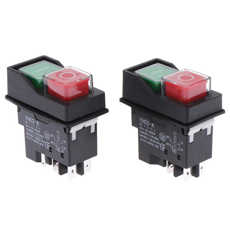 Electromagnetic Push Button Switch Starter IP55 KJD17 KLD28 Machine Tool Switch Qme