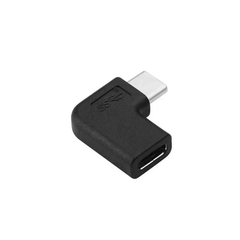 90 Degree Right Angle USB-C Male to Female Adapter | USB 3.1 USB-C Adapter Qme