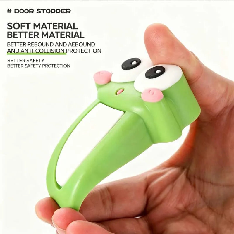 Cute Frog Door Stopper & Storage Box – No-Drill Decor Decorative Door Stopper Qme