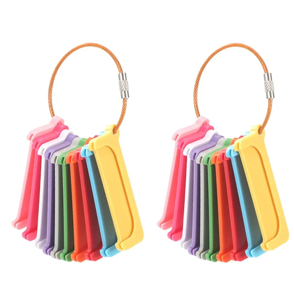 Reusable Yoto Card Holder with Metal Ring Loop | Travel Case Card Organizer Case Qme