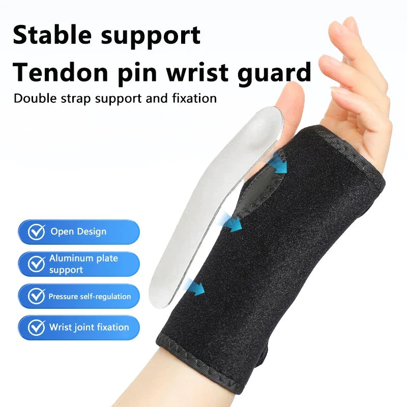 Adjustable Wrist Splint Brace – Hand & Finger Support Wrist Support Brace Qme