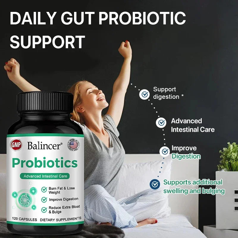 Lactobacillus Probiotic Supplement – Gut Health Men & Women Probiotic Supplement Qst