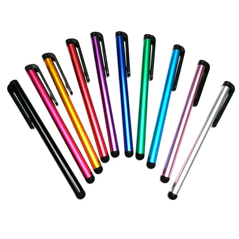 Capacitive Stylus Pen for iPad, Tablet & Phone – 10 Pack Capacitive Stylus Pen Qme Random color 10Pcs