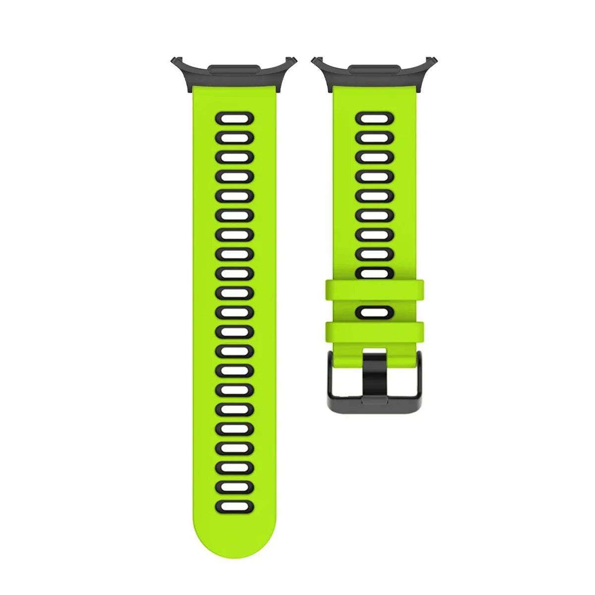 Silicone Sport Band for Samsung Galaxy Watch 7 Ultra | No Gaps Silicone Watch Band Qme