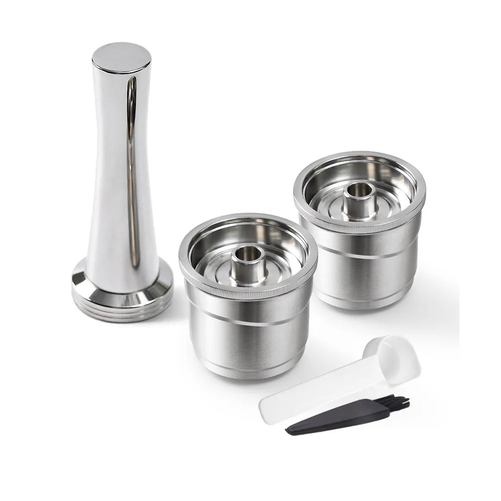 Reusable Stainless Steel Pods for Illy iPerespresso X7 Y3 Y5 Reusable Coffee Pods Qst 2cups 1t