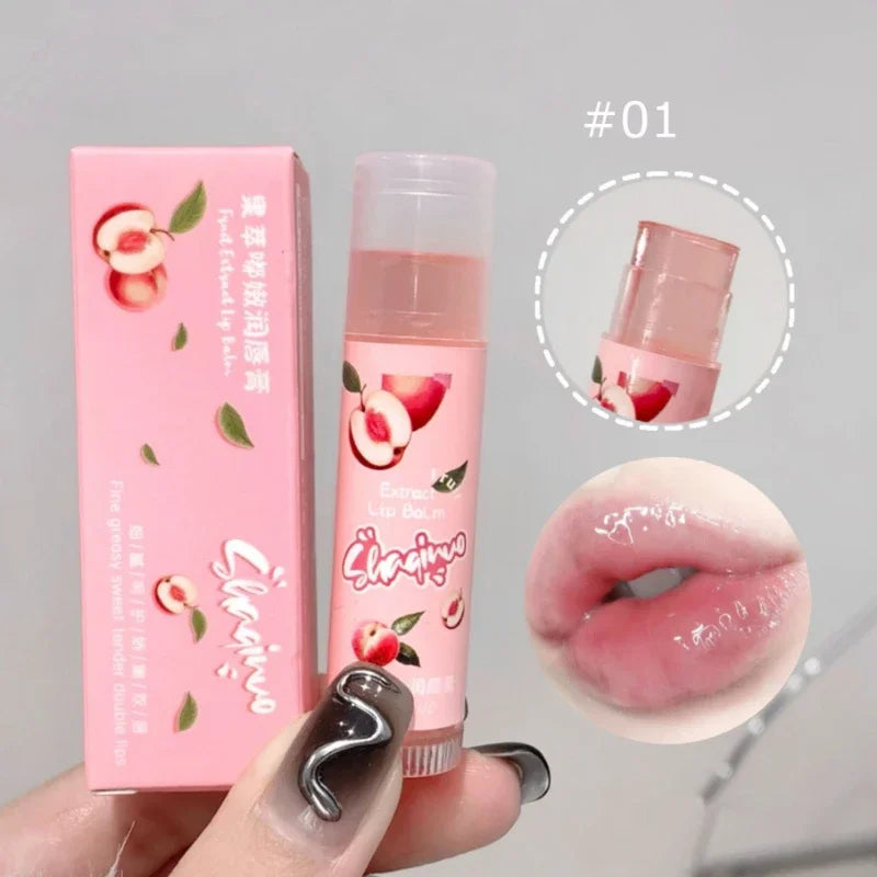 Fruit Extract Lip Balm Jelly – Tinted Moisturizing Lip Gloss Tinted Lip Balm Qme 01
