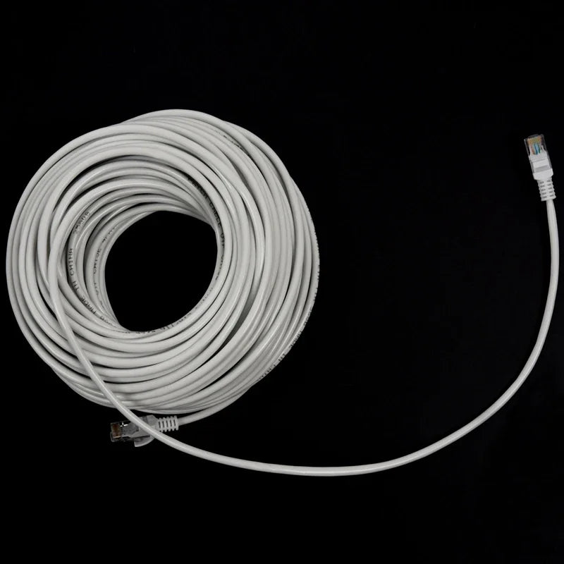 ESCAM CAT5 FTP Shielded Ethernet Cable 30m | LAN Network Shielded Ethernet Cable Qme