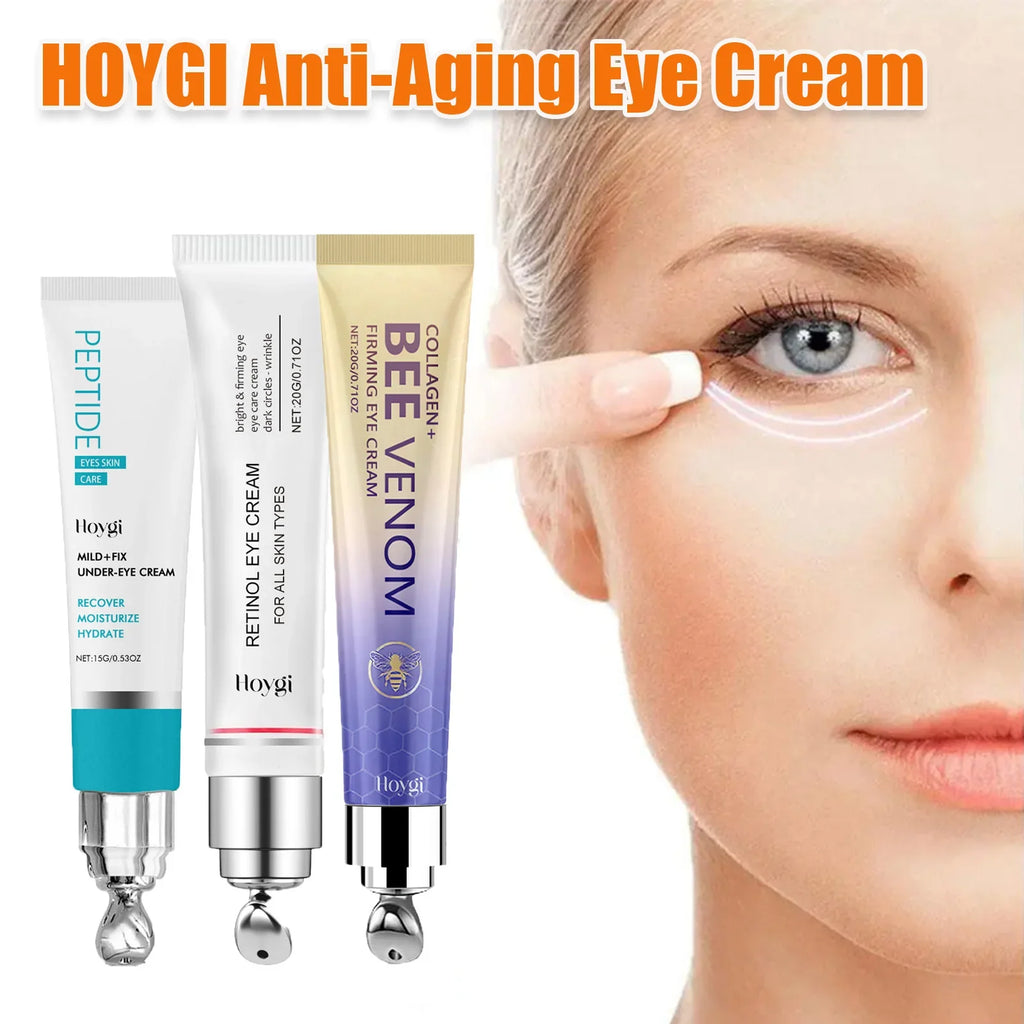 Retinol Bee Venom Peptide Firming Eye Cream | Dark Circles Eye Cream Qme