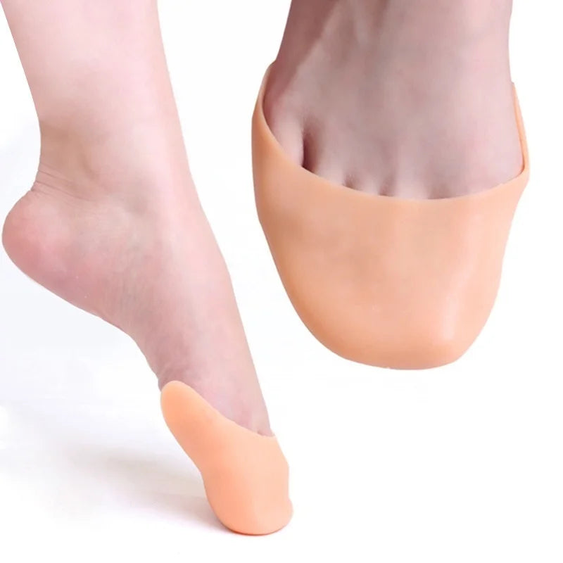 Ballet Toe Pads – Elastic Forefoot Protector for Pointe Dance Ballet Toe Pads Qme
