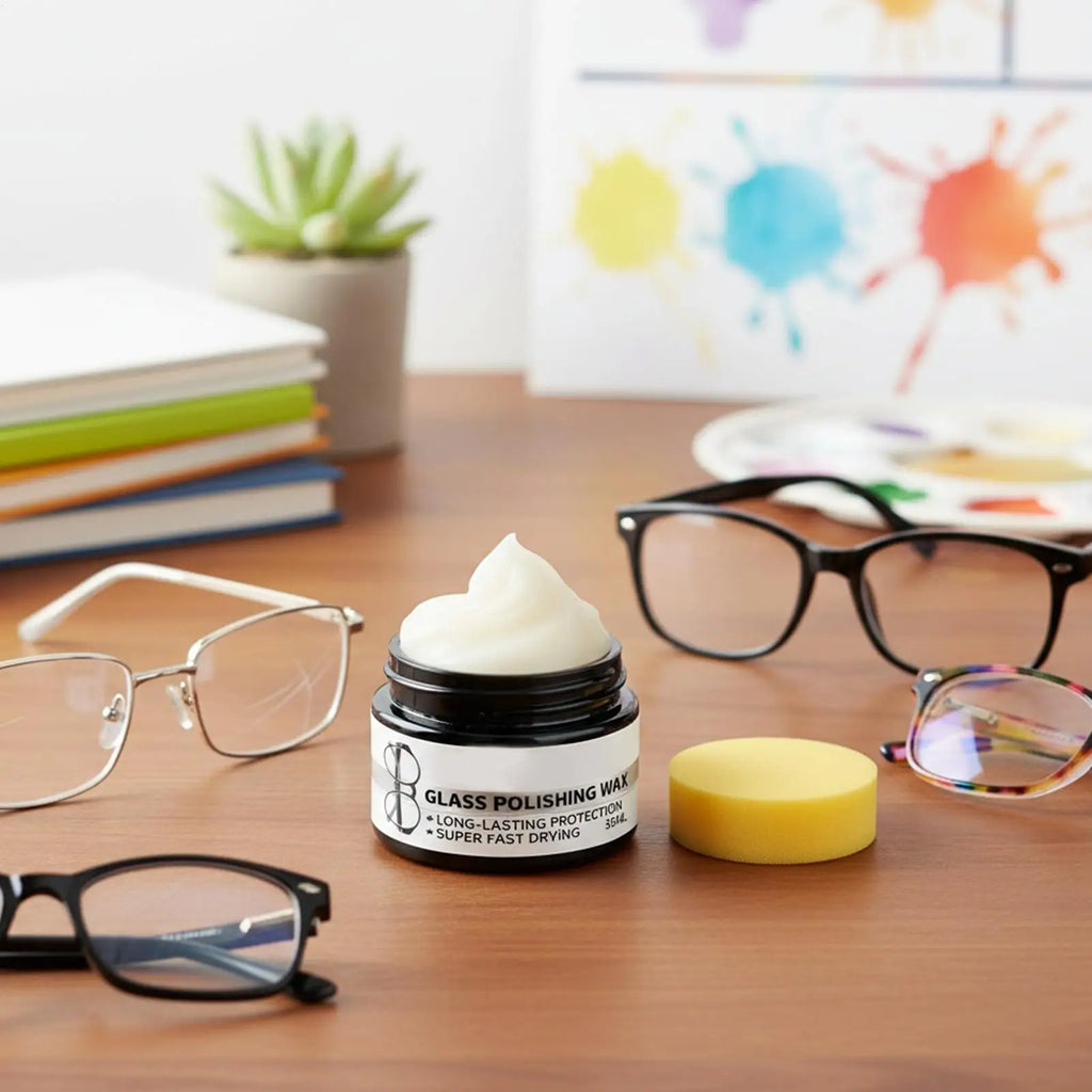 Eyeglass & Screen Scratch Remover Polish Kit | Multi-Surface Lens Polish Kit Qme