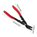 Car Trim Clip Removal Pliers | Ergonomic Fastener Tool Trim Removal Pliers Qme red