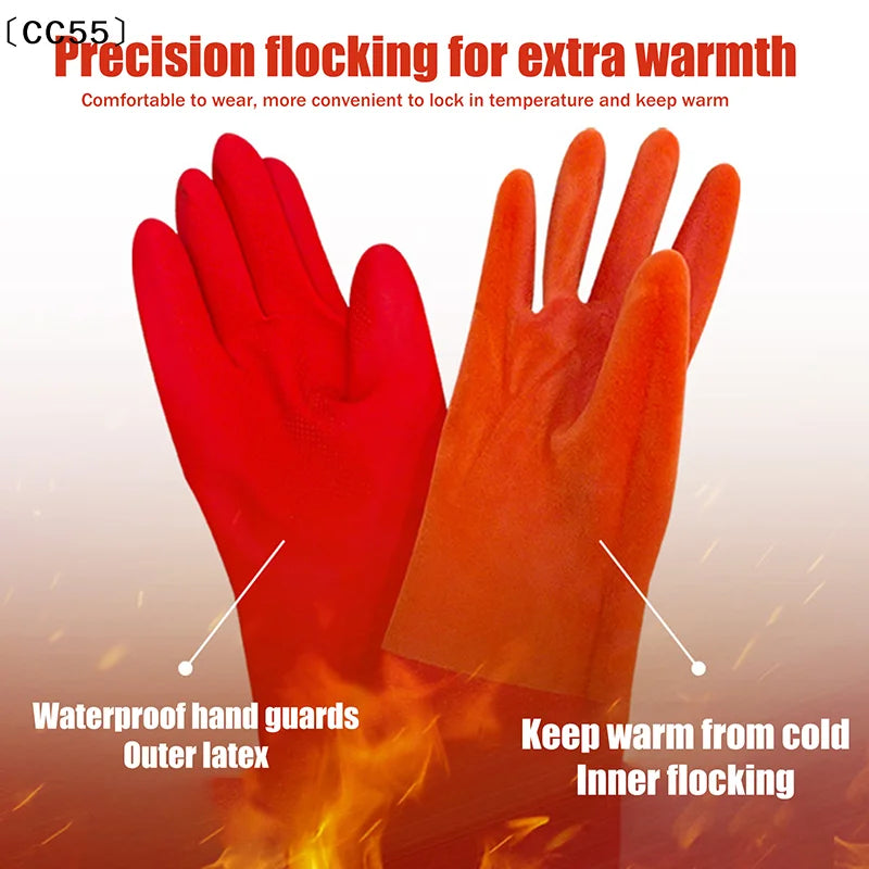 Rubber Household Gloves – Dishwashing, Cleaning & Laundry Household Cleaning Gloves Qst