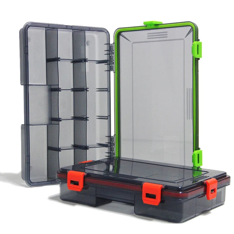 Large Capacity Fishing Tackle Box – Hook & Lure Storage Fishing Tackle Box Qme