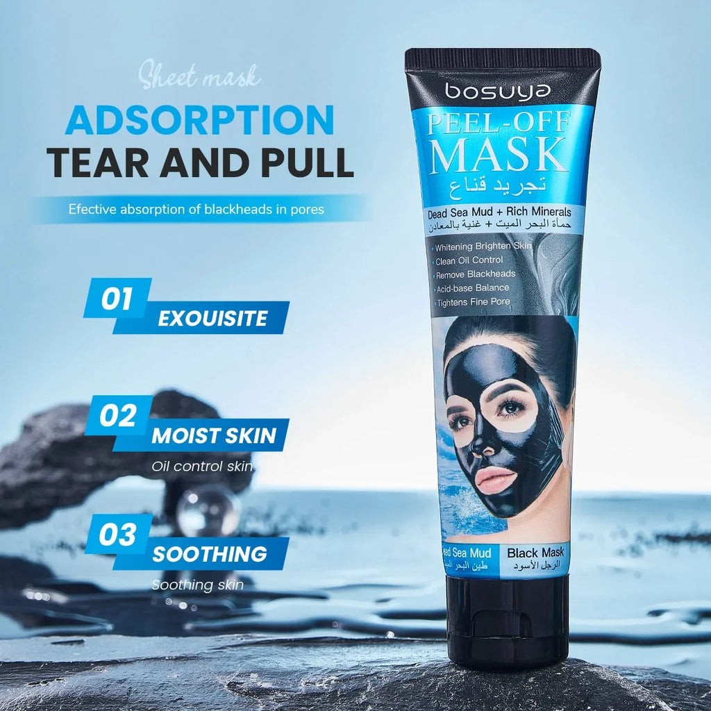 Peel-Off Facial Mask – Deep Cleansing, Oil Control & Moisture Peel-Off Face Mask Qme