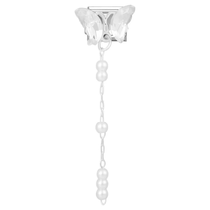 Zircon Long Tassel Pendant Italian Charm Links – 32 Colors Jewelry Charm Pendant Qme Style 20