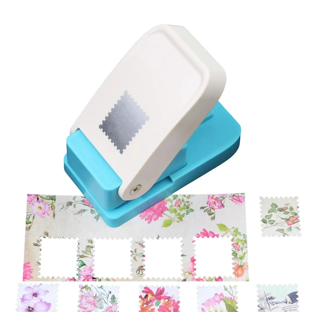 Heavy Duty Square Hole Punch – Ergonomic Scrapbooking Tool Paper Hole Punch Qme