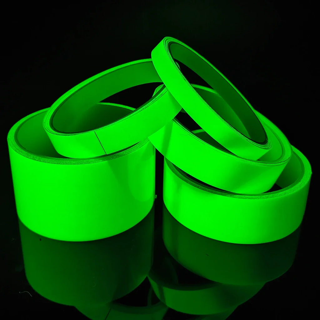 Luminous Glow Tape – Waterproof Fluorescent Night Stickers Glow Tape Stickers Qme