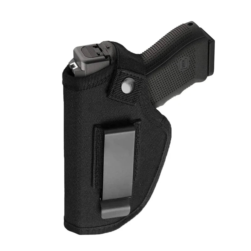 Universal OWB IWB Concealed Carry Holster – G17 G19 G23 Pistol Holster Qme black color