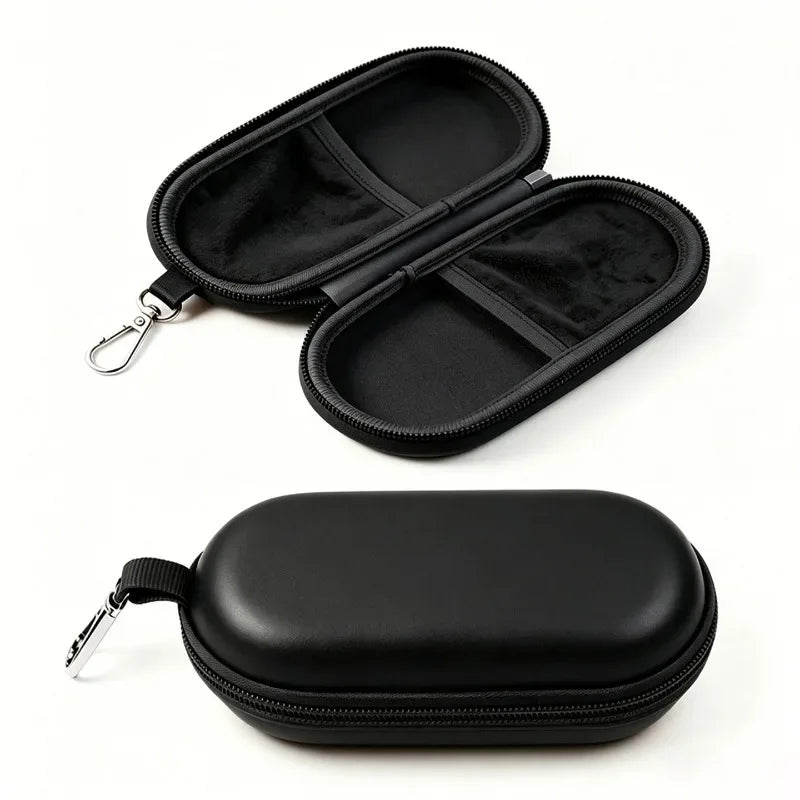 Double Eyeglasses Case – Dual Glasses & Sunglasses Organizer Eyeglasses Organizer Case Qme