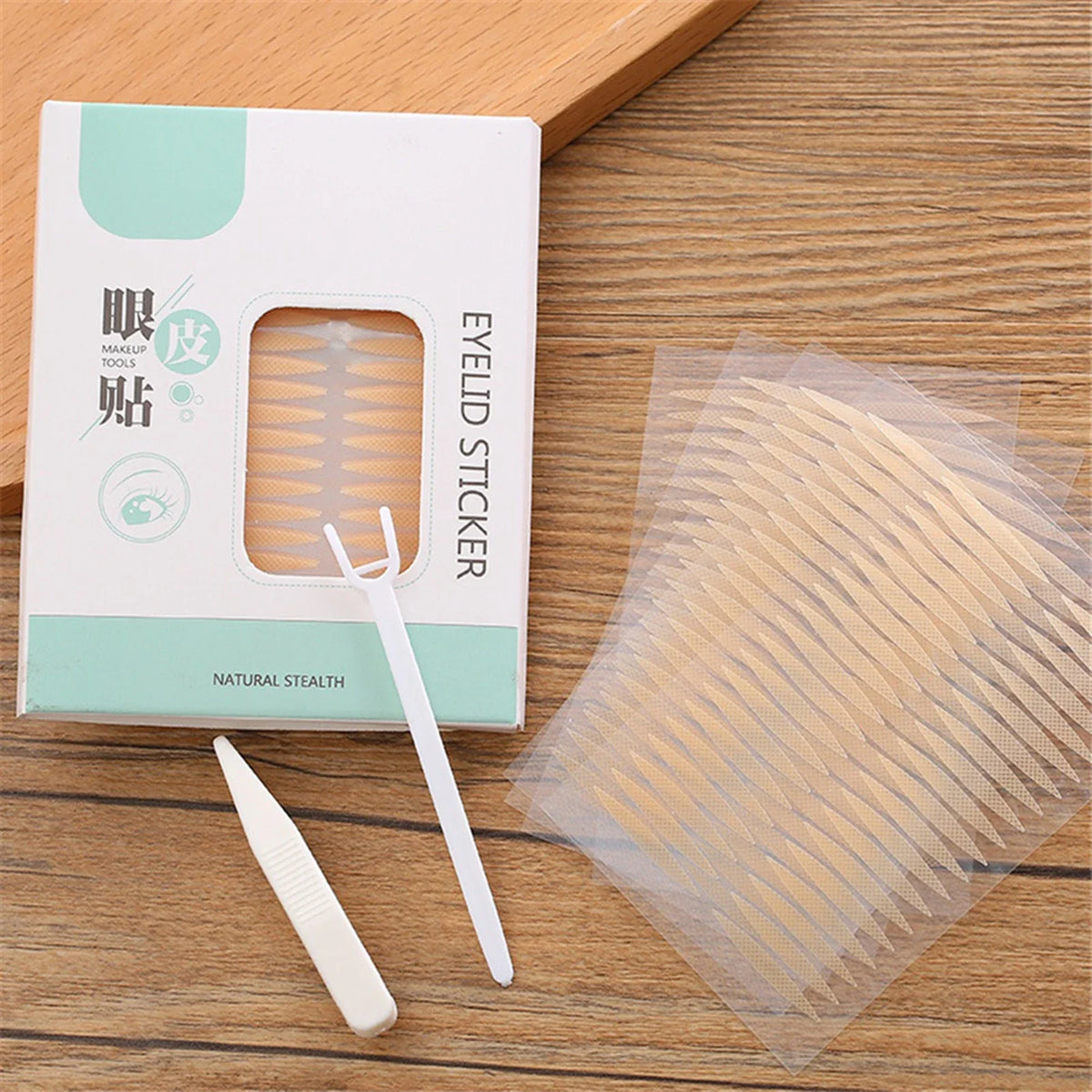 Invisible Double Eyelid Tape – Self-Adhesive Eye Lift Strips Eyelid Lift Tape Qme