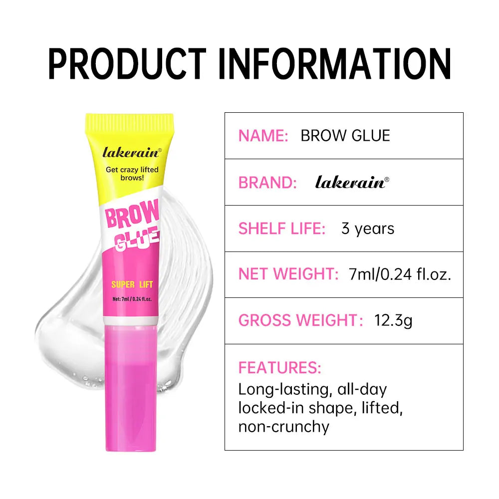 Lakerain Eyebrow Shaping Gel – Waterproof Long-Lasting Brow Gel Eyebrow Shaping Gel Qst