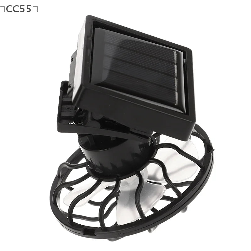 Solar Clip-On Cap Fan – Portable Hat Fan for Outdoor Use Solar Clip-On Fan Qst
