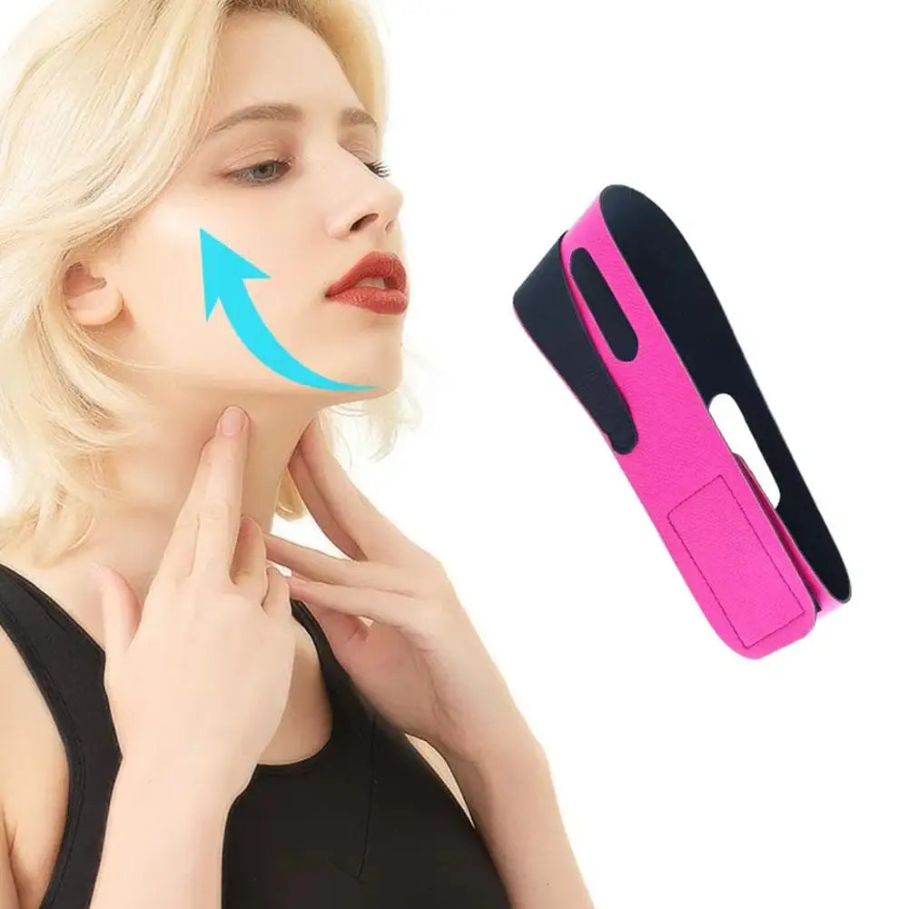 V Line Face Lift Strap Reusable Chin Shaper Slimming Band Facial Slimming Bandage Qme