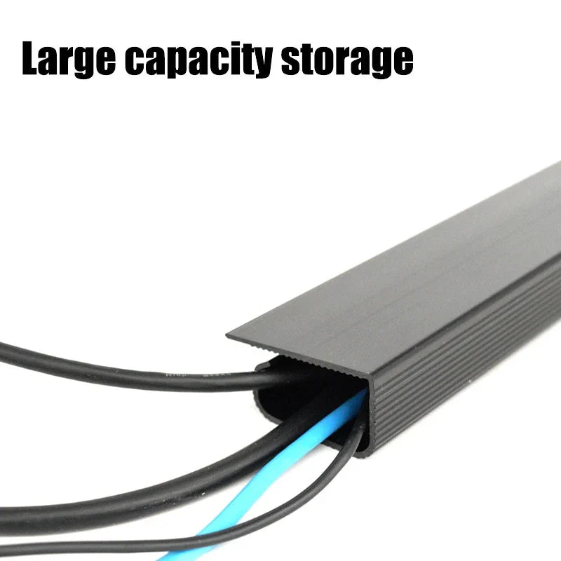 No-Drill Under Desk Cable Management Tray & Cord Organizer Cable Management Tray Qme
