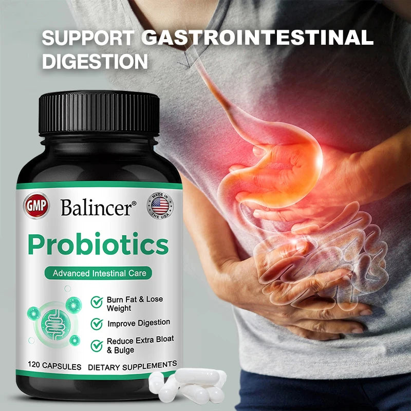 Lactobacillus Probiotic Supplement – Gut Health Men & Women Probiotic Supplement Qst