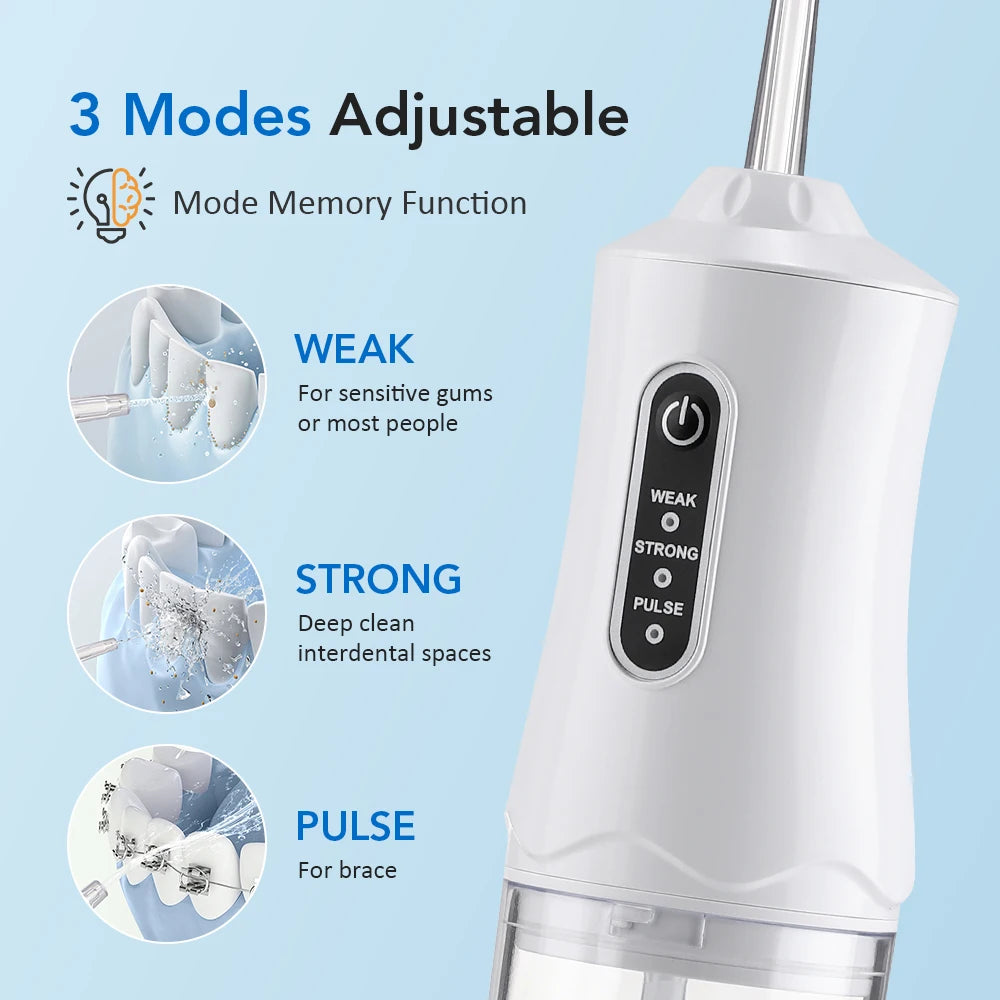 Ms.Dear Portable Water Flosser | 3-Mode Oral Irrigator Oral Irrigator Qst