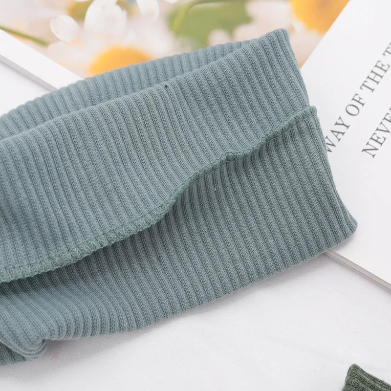 Women's Wide Elastic Headband – Organic Cotton Makeup Hair Hoop Wide Elastic Headband Qme