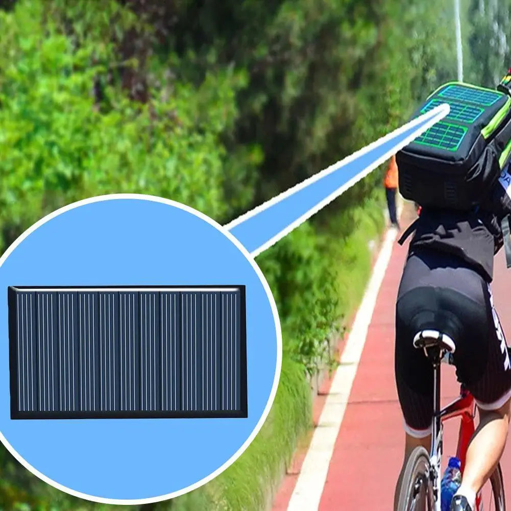 80x45mm 5V 75mA DIY Solar Panel – Polycrystalline Silicon DIY Solar Panel Qme