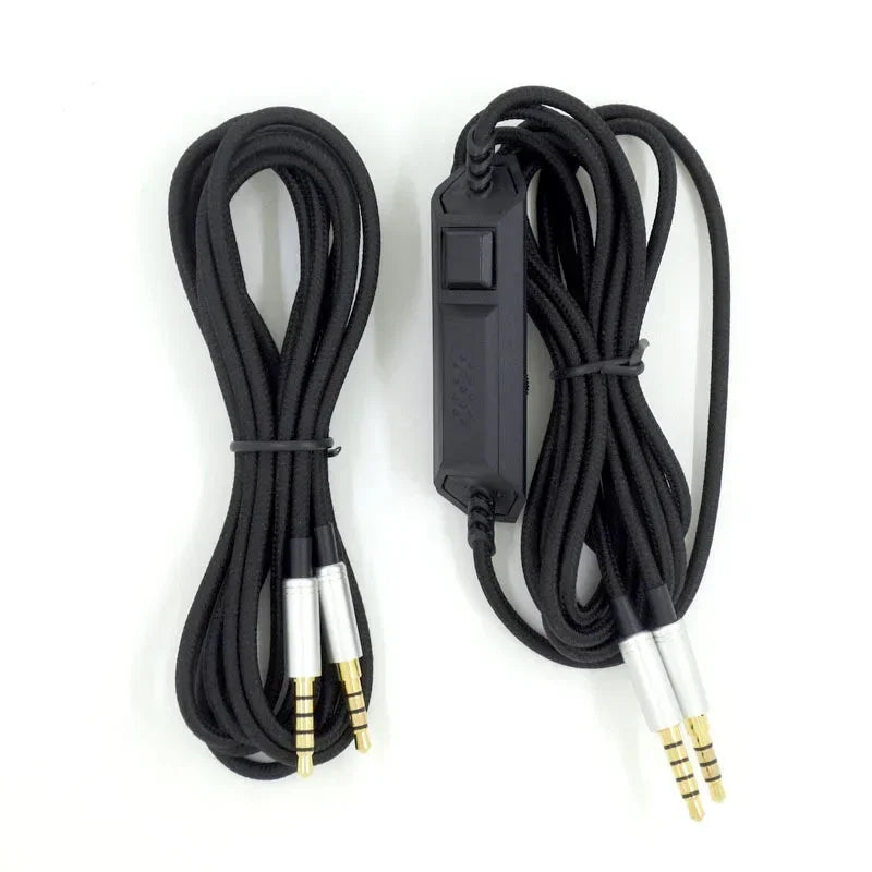 Replacement Audio Cable for Logitech Astro A10 & A40 Headphones Headphone Cable Qme