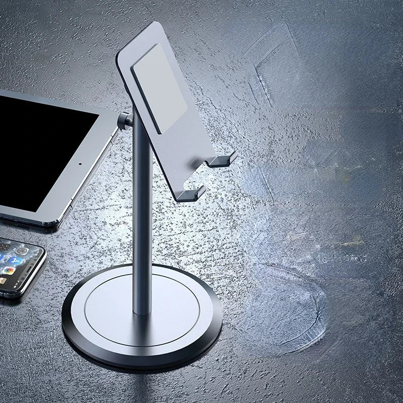 360° Metal Desk Phone & Tablet Stand – Adjustable & Foldable Phone & Tablet Stand Qme