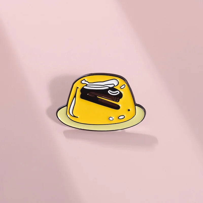 The Office Jello Stapler Enamel Lapel Pin – Novelty Brooch Enamel Lapel Pin Qme