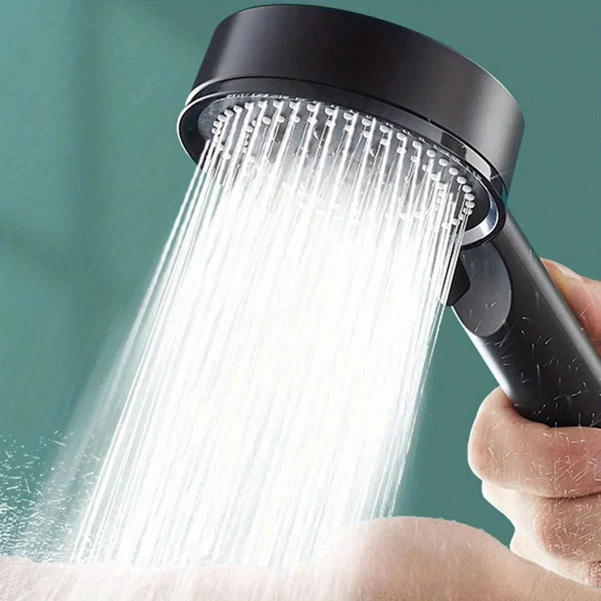 Five-Speed Pressure-Boosting Shower Head | 5 Spray Modes Shower Head Qme