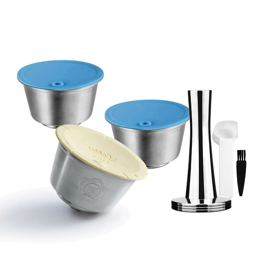 Reusable Stainless Steel Coffee Capsules for Dolce Gusto Reusable Coffee Capsules Qst 2coffee B 1MILK T