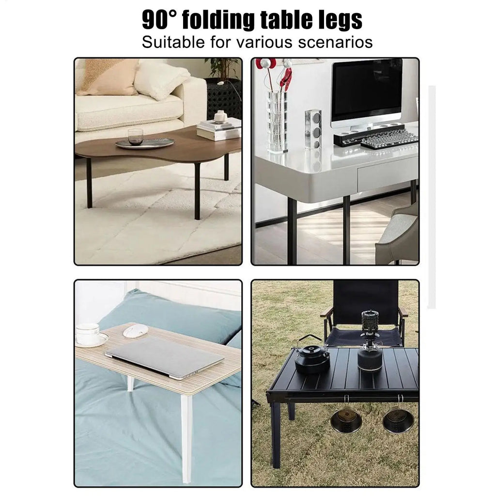 Adjustable Folding Table Legs | Metal Replacement Furniture Legs Replacement Furniture Legs Qme