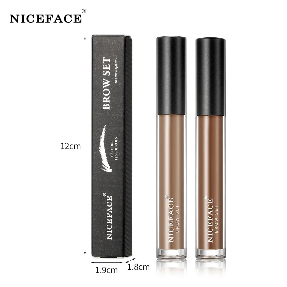 NICEFACE Waterproof Eyebrow Pomade Gel | Long-Lasting Brow Cream Eyebrow Pomade Gel Qme