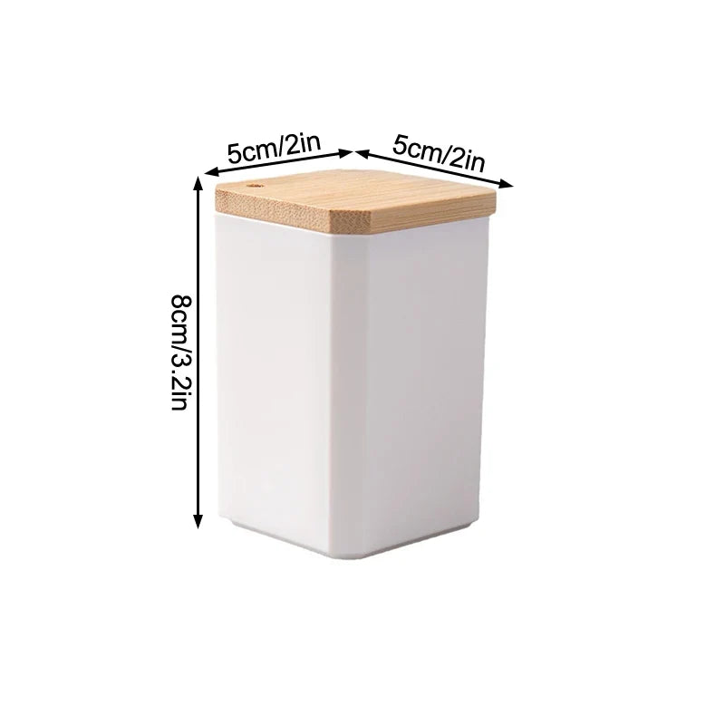 Bamboo Toothpick Holder Dispenser Box – Kitchen Storage Toothpick Dispenser Qme ONE SIZE
