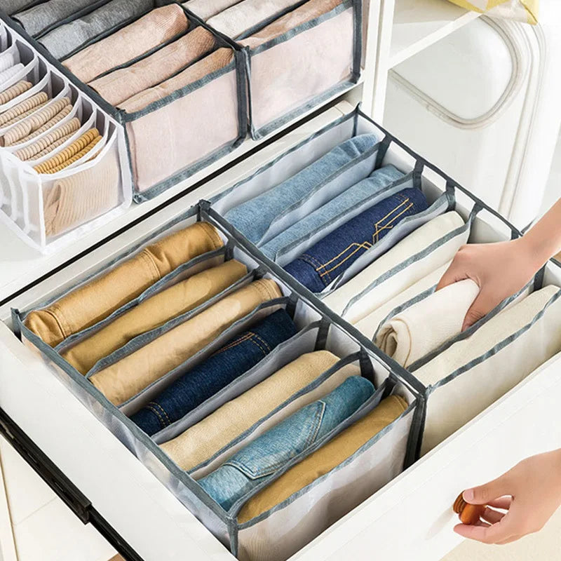 Non-Woven Clothing Storage Organizer Box | Drawer Divider Clothing Drawer Organizer Qme