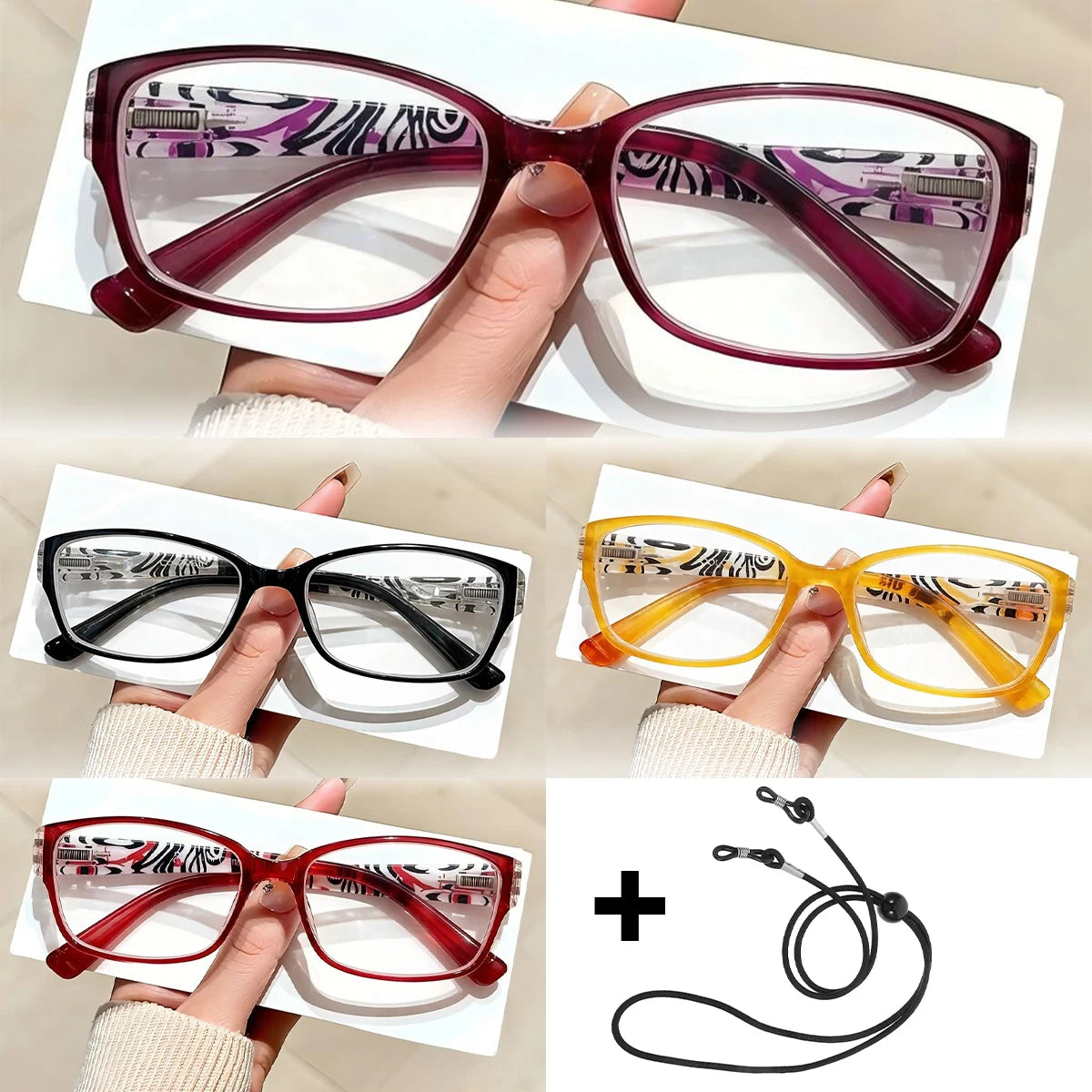 VOPHA Auto Focus Blue Light Blocking Reading Glasses L3 Blue Light Reading Glasses Qst