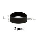 Adjustable Elastic No-Buckle Invisible Belt for Jeans & Pants Elastic Invisible Belt Qme L-2pcs