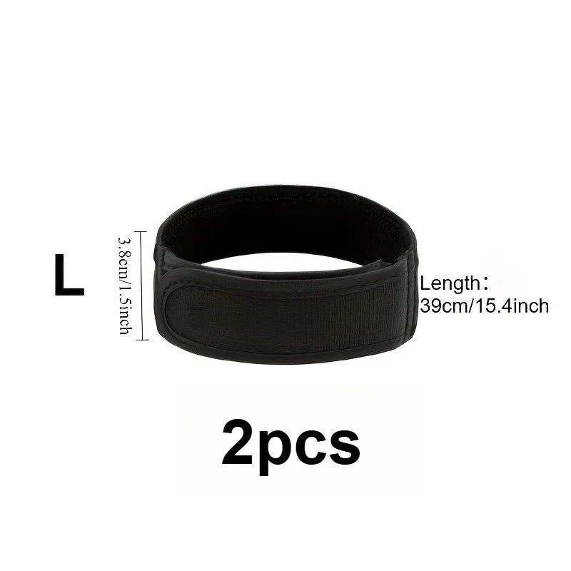 Adjustable Elastic No-Buckle Invisible Belt for Jeans & Pants Elastic Invisible Belt Qme L-2pcs