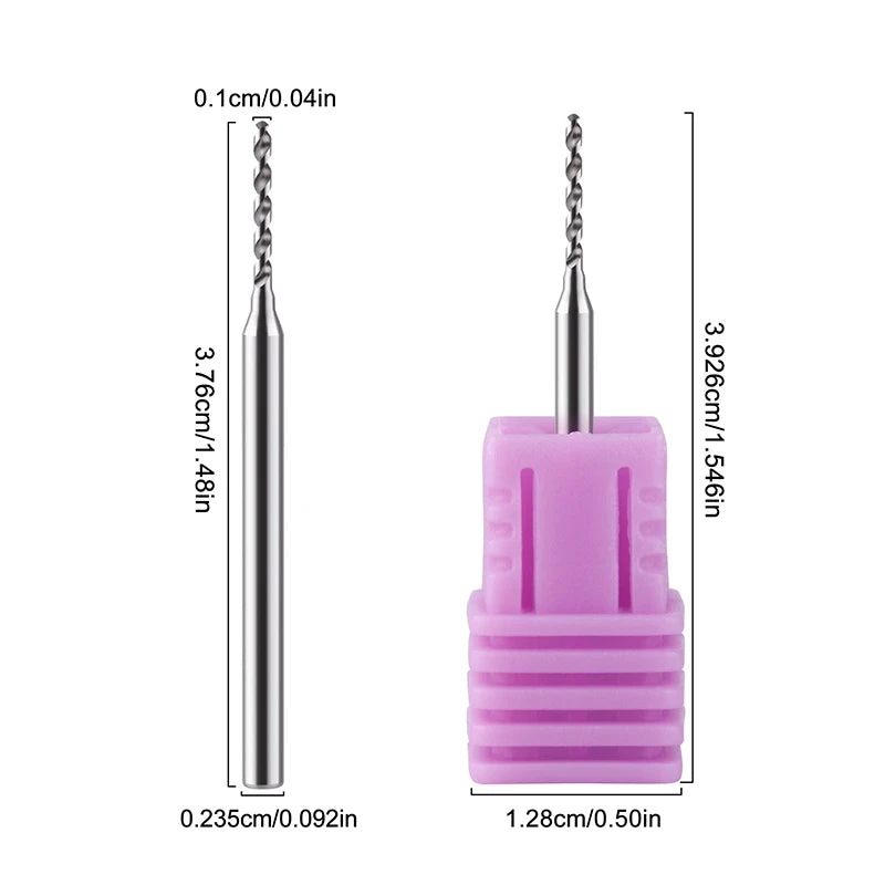 Tungsten Steel Nail Drill Bit – Precision Piercing & Grinding Head Nail Drill Bit Qst Default Title