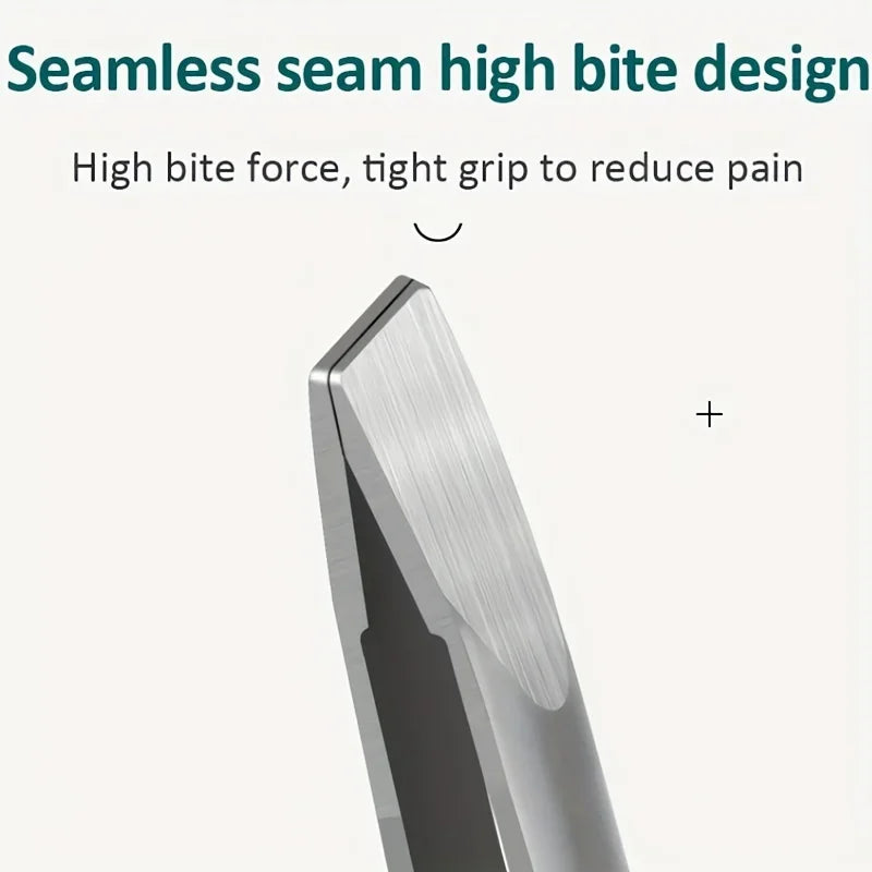 Precision Stainless Steel Tweezers – Eyebrow & Hair Removal Precision Tweezers Qme