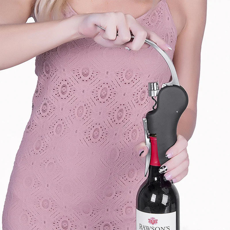 Zinc Alloy Goose Wine Opener – Fast Cork Removal Tool Wine Opener Qme