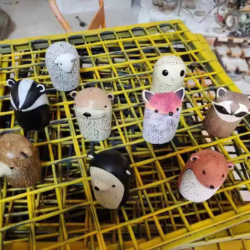 Cute Animal Resin Wind Chime – Garden Décor Wind Bell Gift Decorative Wind Chime Qst