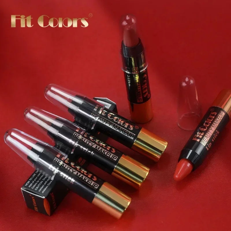 Qme Velvet Matte Tint Crayon Lipstick – Moisturizing, Waterproof Crayon Lipstick Qme