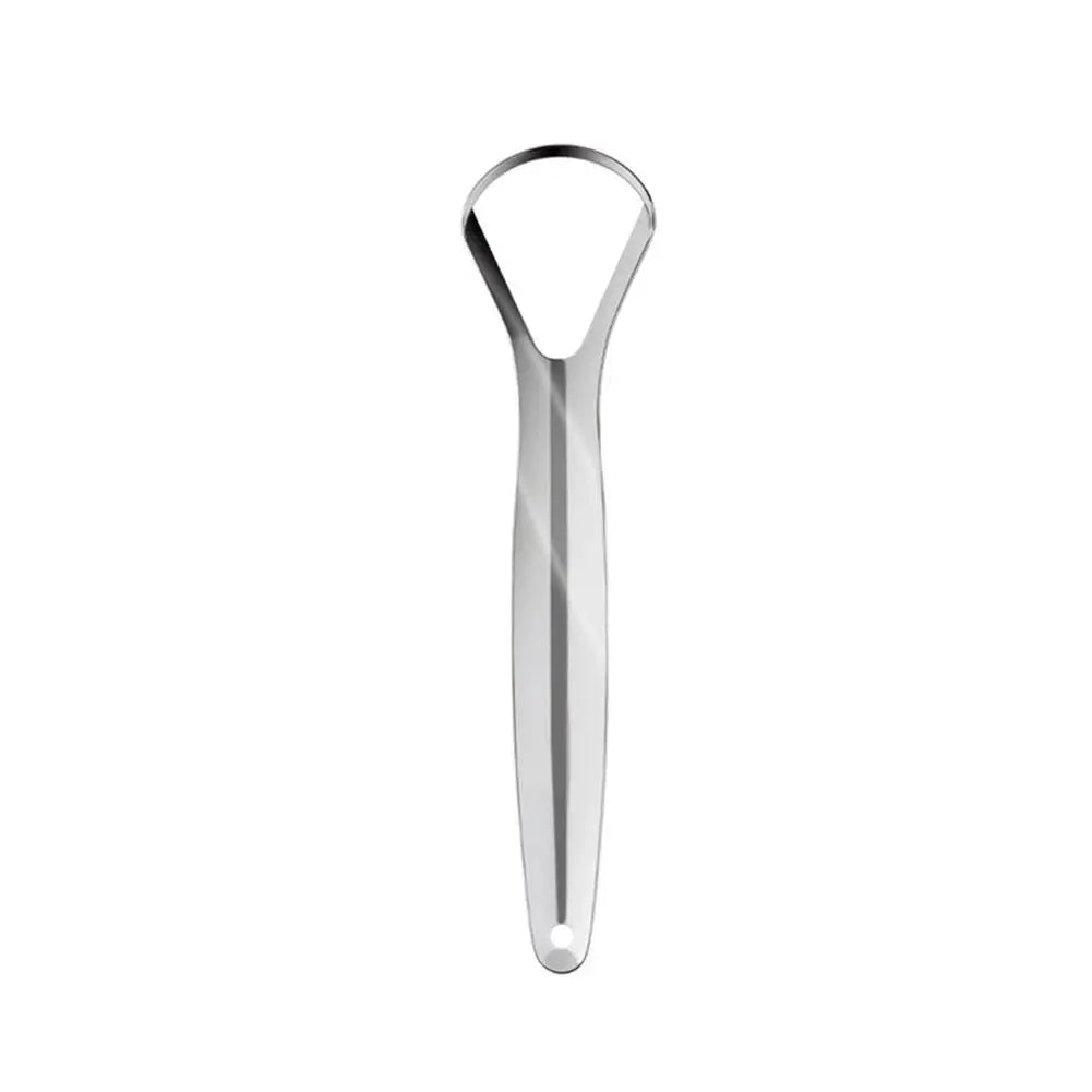 Stainless Steel Tongue Scraper with Travel Case for Adults Tongue Scraper Qme 1pcs